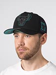 Бейсболка MITCHELL NESS арт. HP15502-CBUBLCK Chicago Bulls NBA (черный)